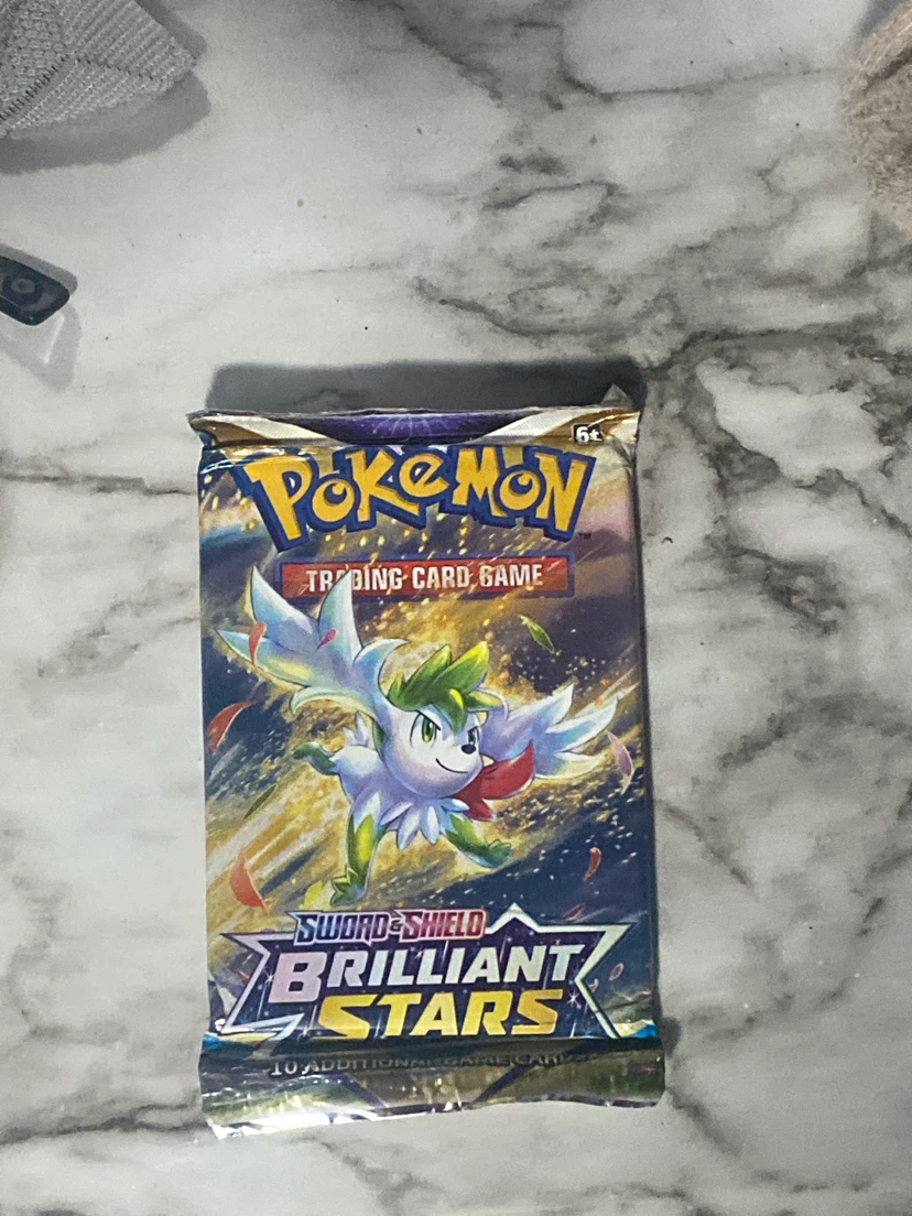 Pokemon Sword & Shield Brilliant Stars Booster Pack