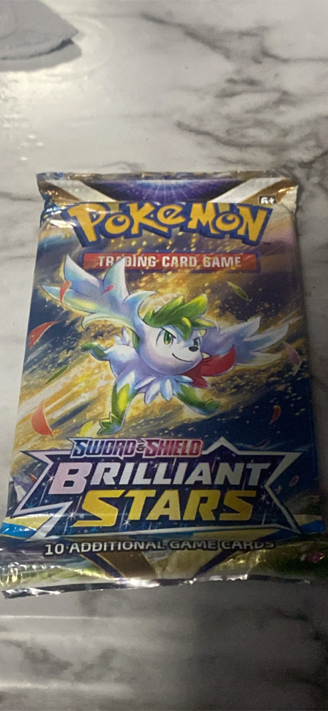 Pokemon Sword & Shield Brilliant Stars Booster Pack - photo 4