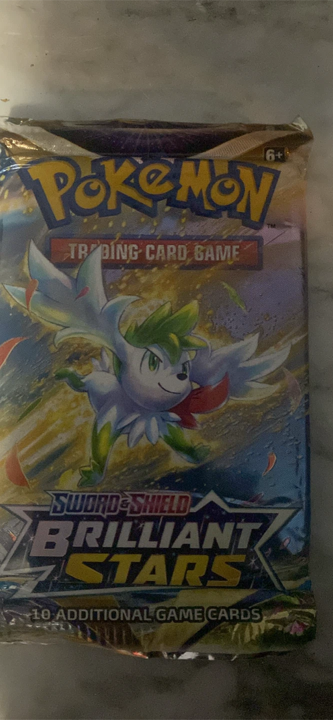 Pokemon Sword & Shield Brilliant Stars Booster Pack - photo 5
