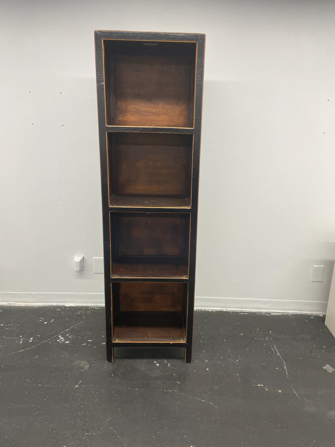 Black and Brown Wood Bookshelf - photo 5