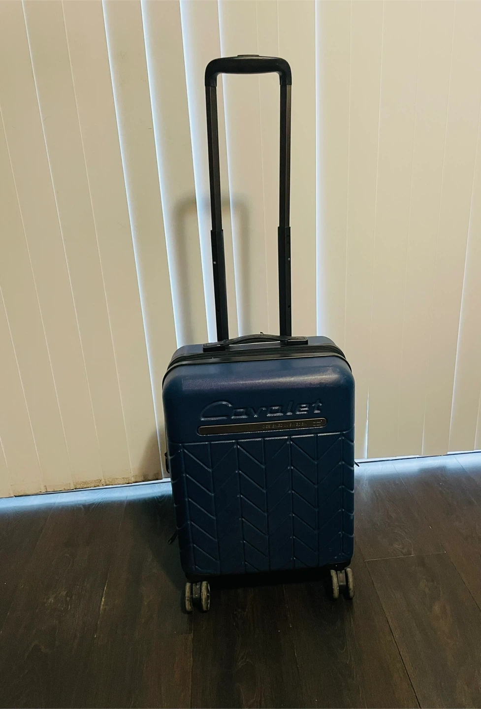 Cavalet Blue Carry-on Luggage