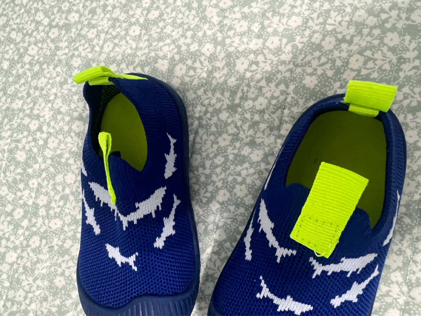Toddler Blue Shark Slip-On Sneakers - photo 4