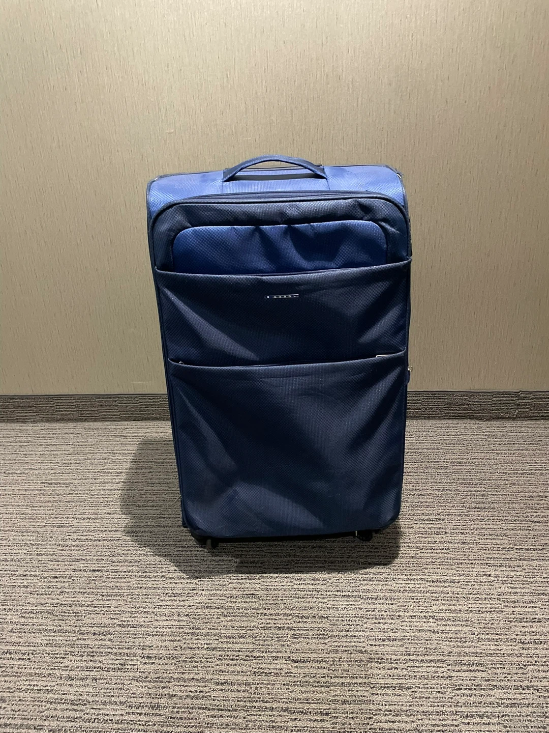 Nabol Blue Rolling Suitcase