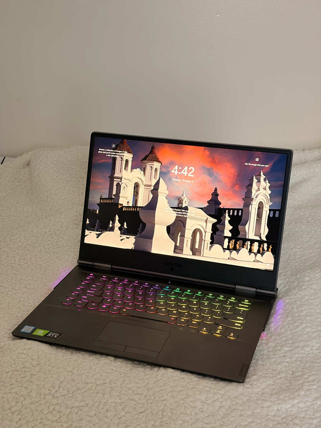 Lenovo Legion Y740 Gaming Laptop — i7-8th / 16GB / SSD / RTX2070 - photo 2