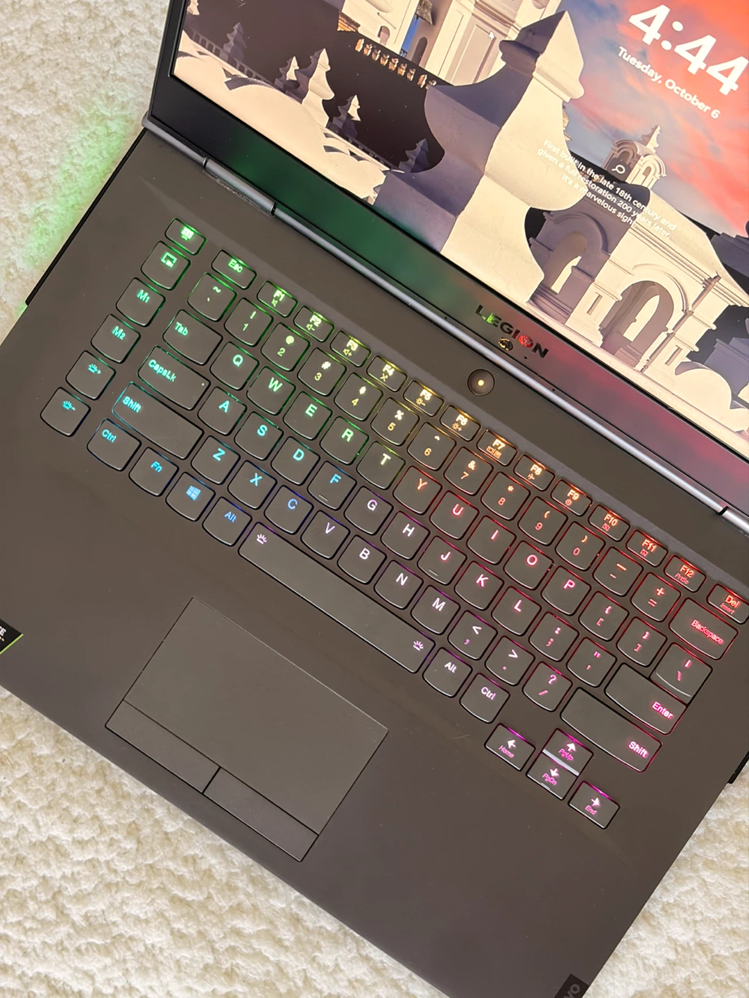 Lenovo Legion Y740 Gaming Laptop — i7-8th / 16GB / SSD / RTX2070 - photo 3