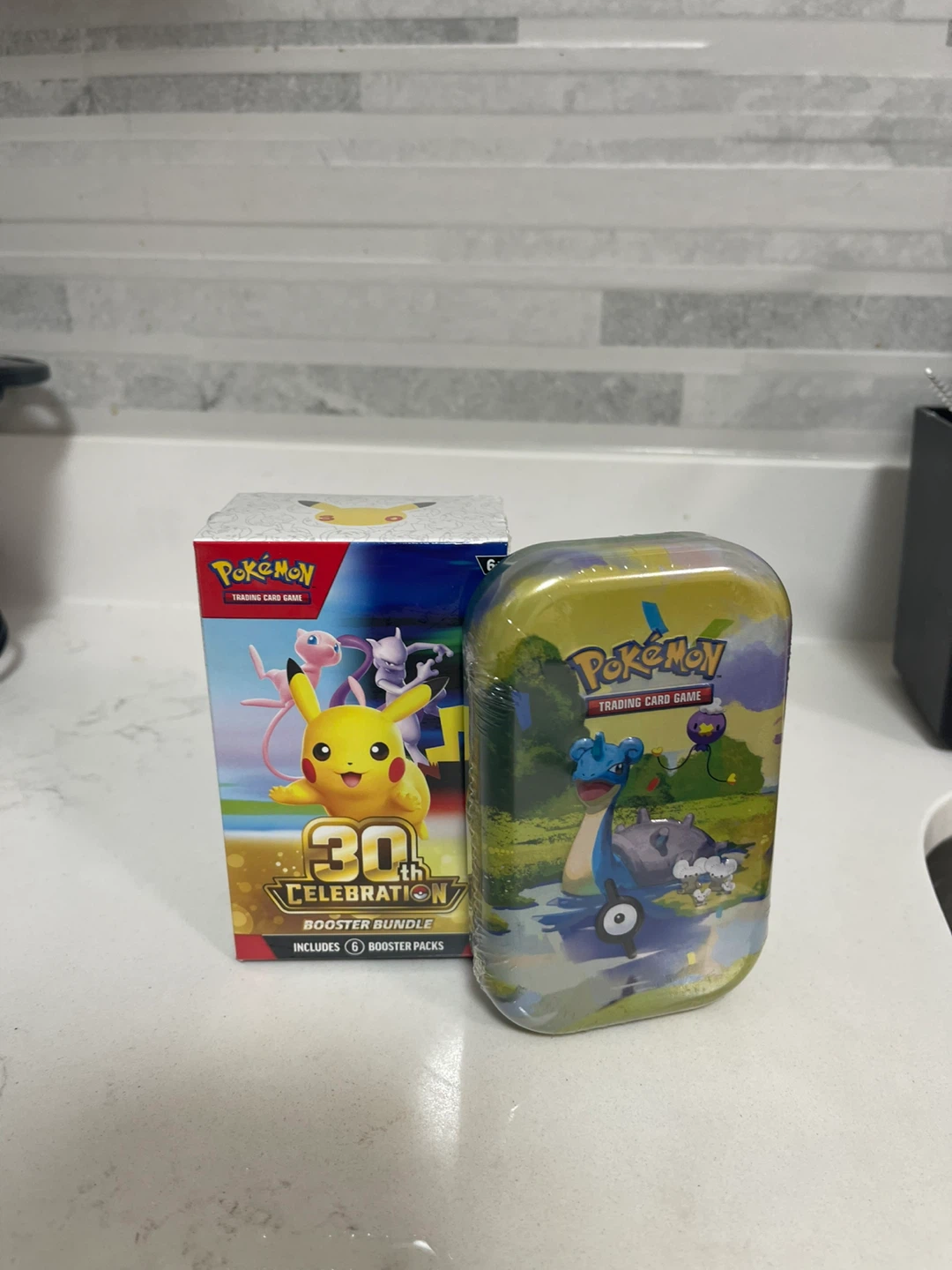 Pokemon 30th Celebration Booster Bundle and Mini Tin