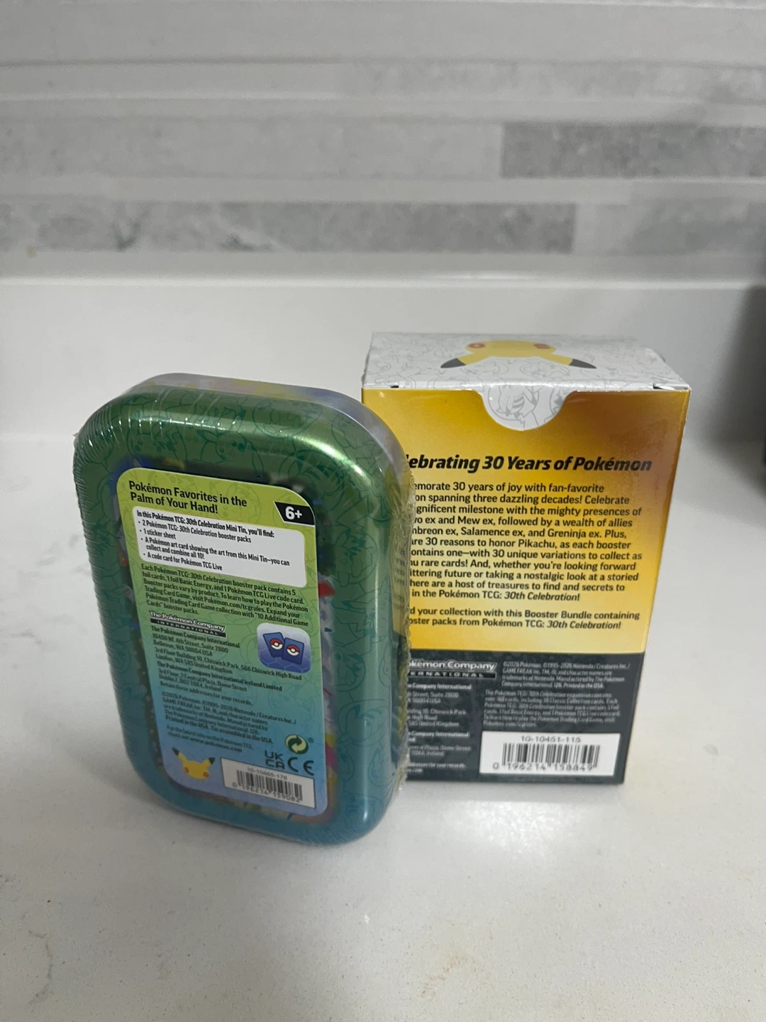 Pokemon 30th Celebration Booster Bundle and Mini Tin - photo 2