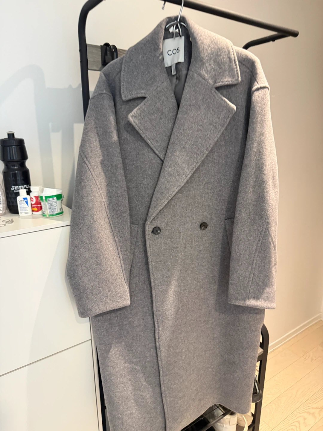 COS grey wool-blend coat - photo 5