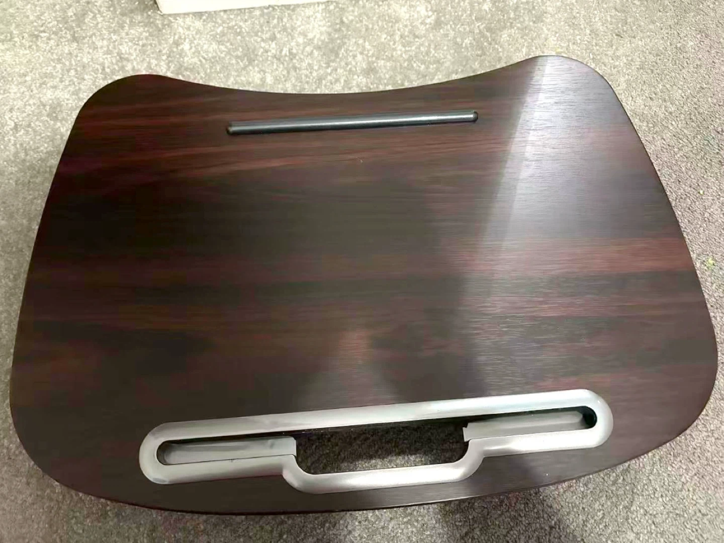 Portable Laptop Desk with Cushion Base - photo 2