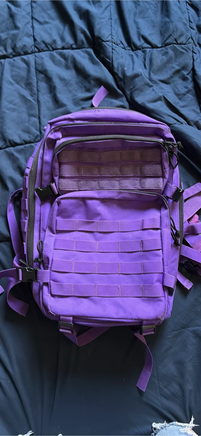Purple Tactical Backpack
