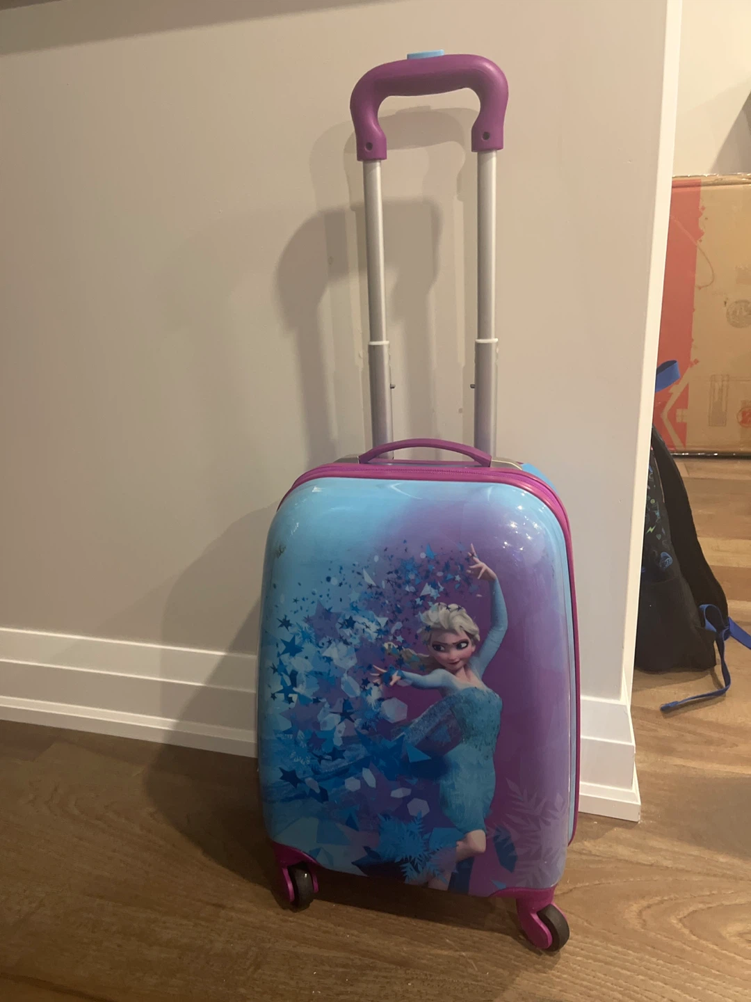 Disney Frozen Elsa Kids Rolling Suitcase