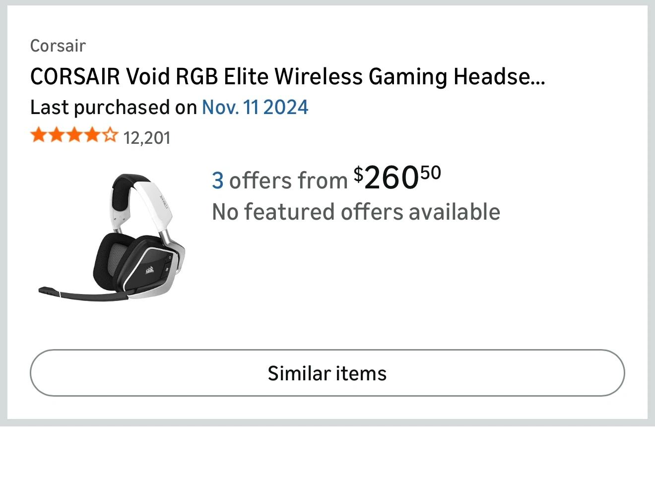 CORSAIR Void RGB Elite Wireless Gaming Headset - photo 2