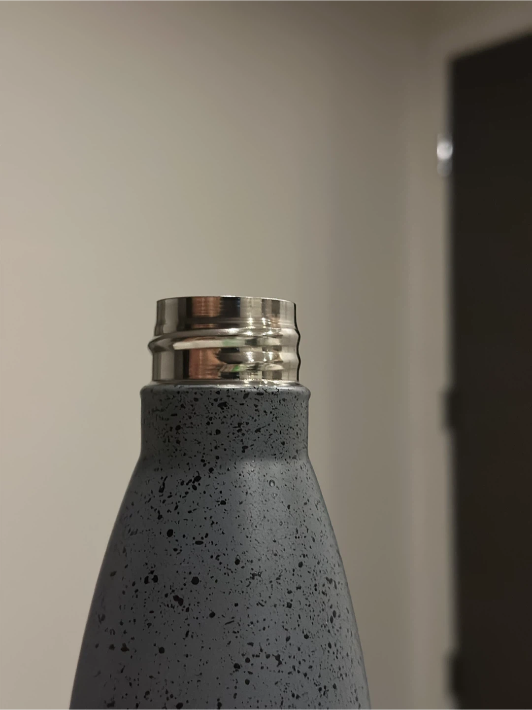 Grey Speckled Stainless Steel Water Bottle - photo 2