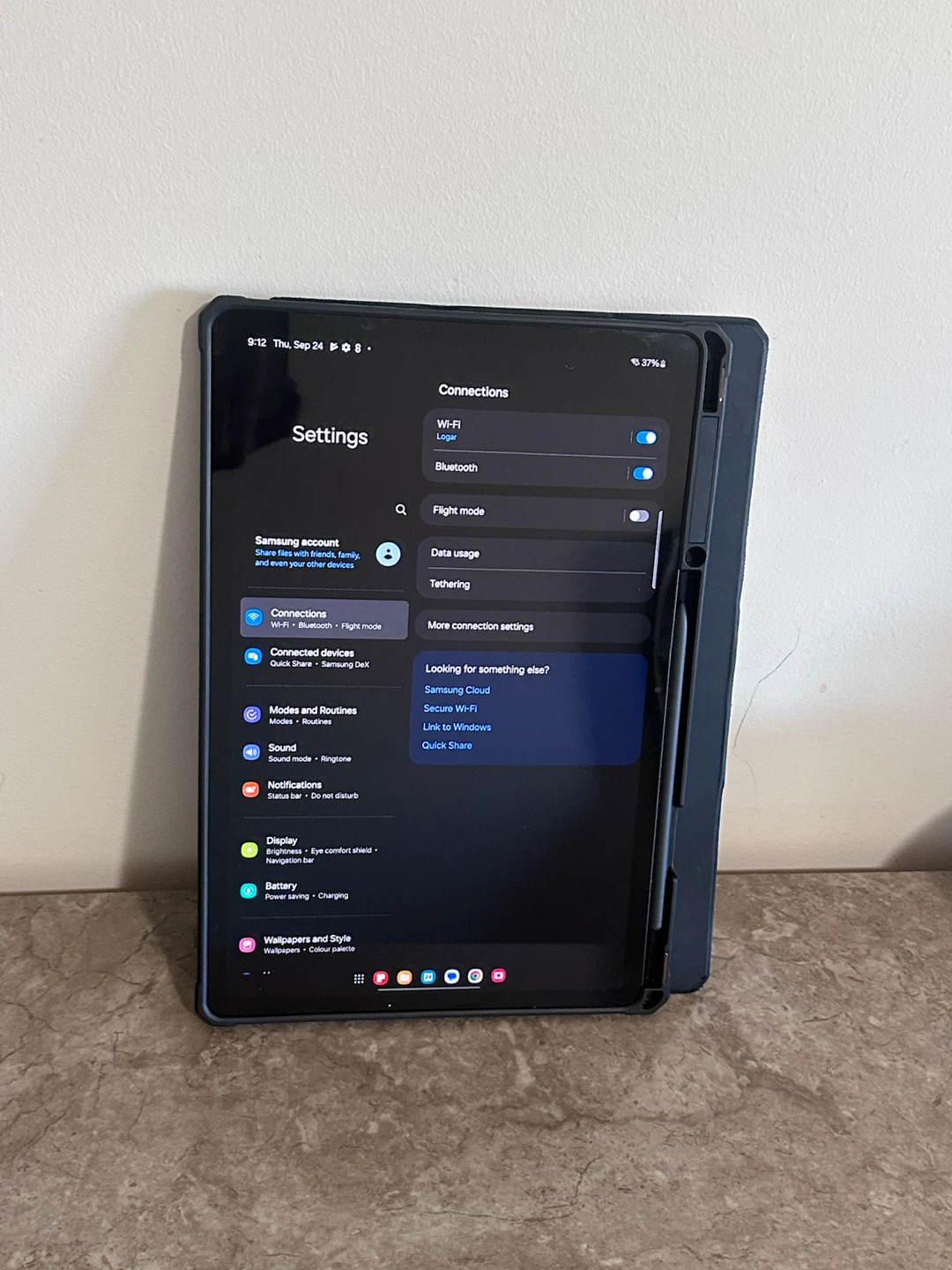 Samsung Galaxy Tab S7 FE with Stylus and Case - photo 4