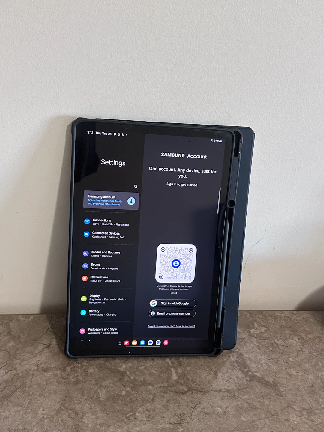 Samsung Galaxy Tab S7 FE with Stylus and Case - photo 5