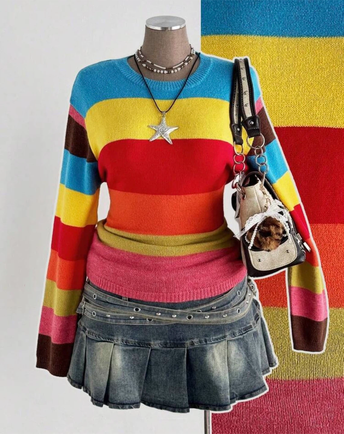 striped sweater