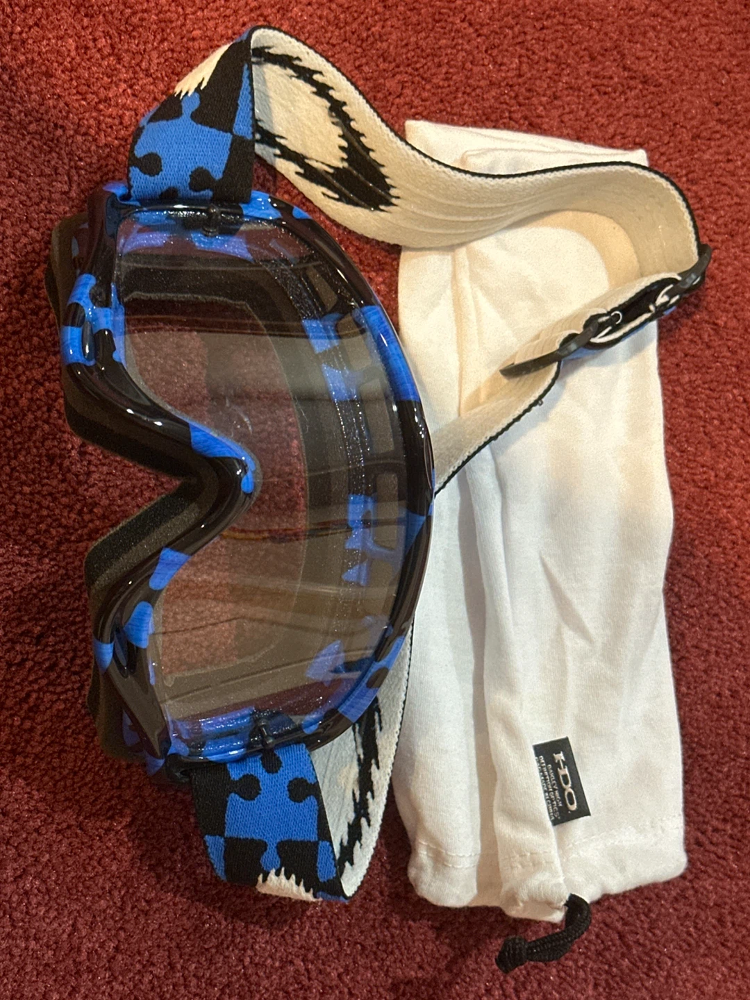 Oakley Ski Goggles with Carrying Bag