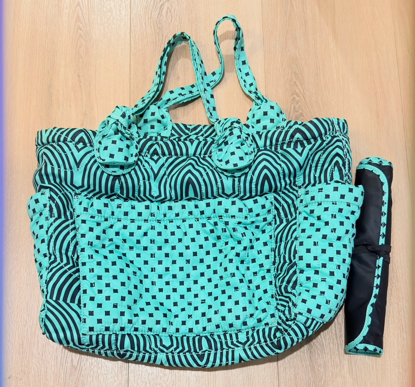 Baby Carrier, Diaper Bag, and Sound Machine Bundle - photo 2