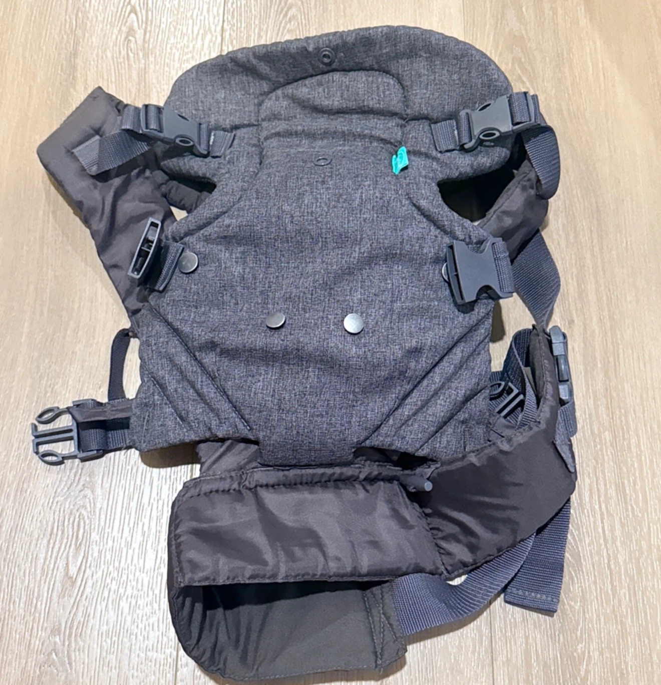 Baby Carrier, Diaper Bag, and Sound Machine Bundle - photo 3