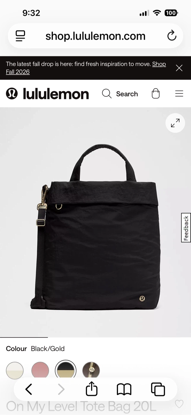 Lululemon On My Level Bag 2.0 19L Black - photo 3