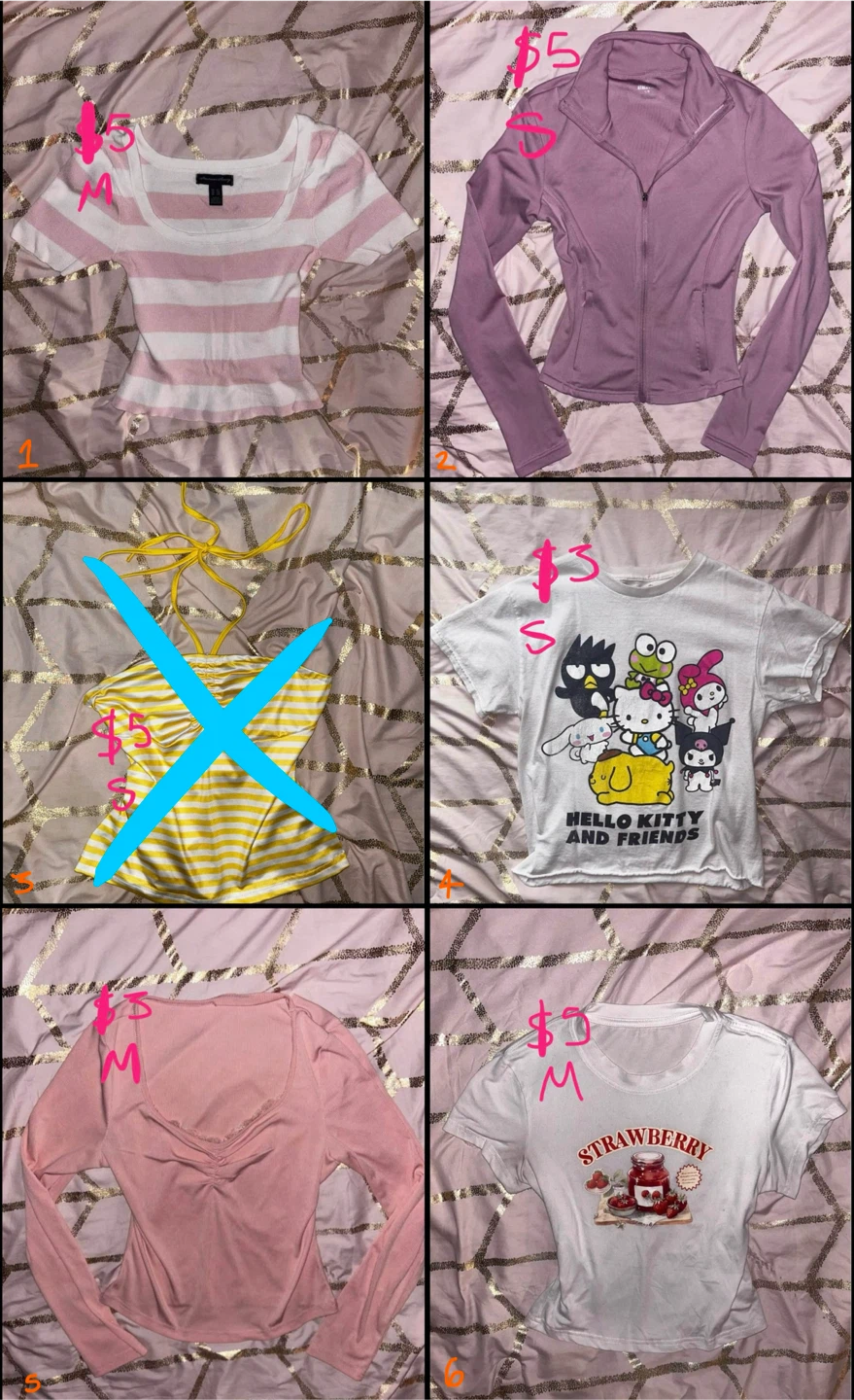 $5 tops (sale!!)