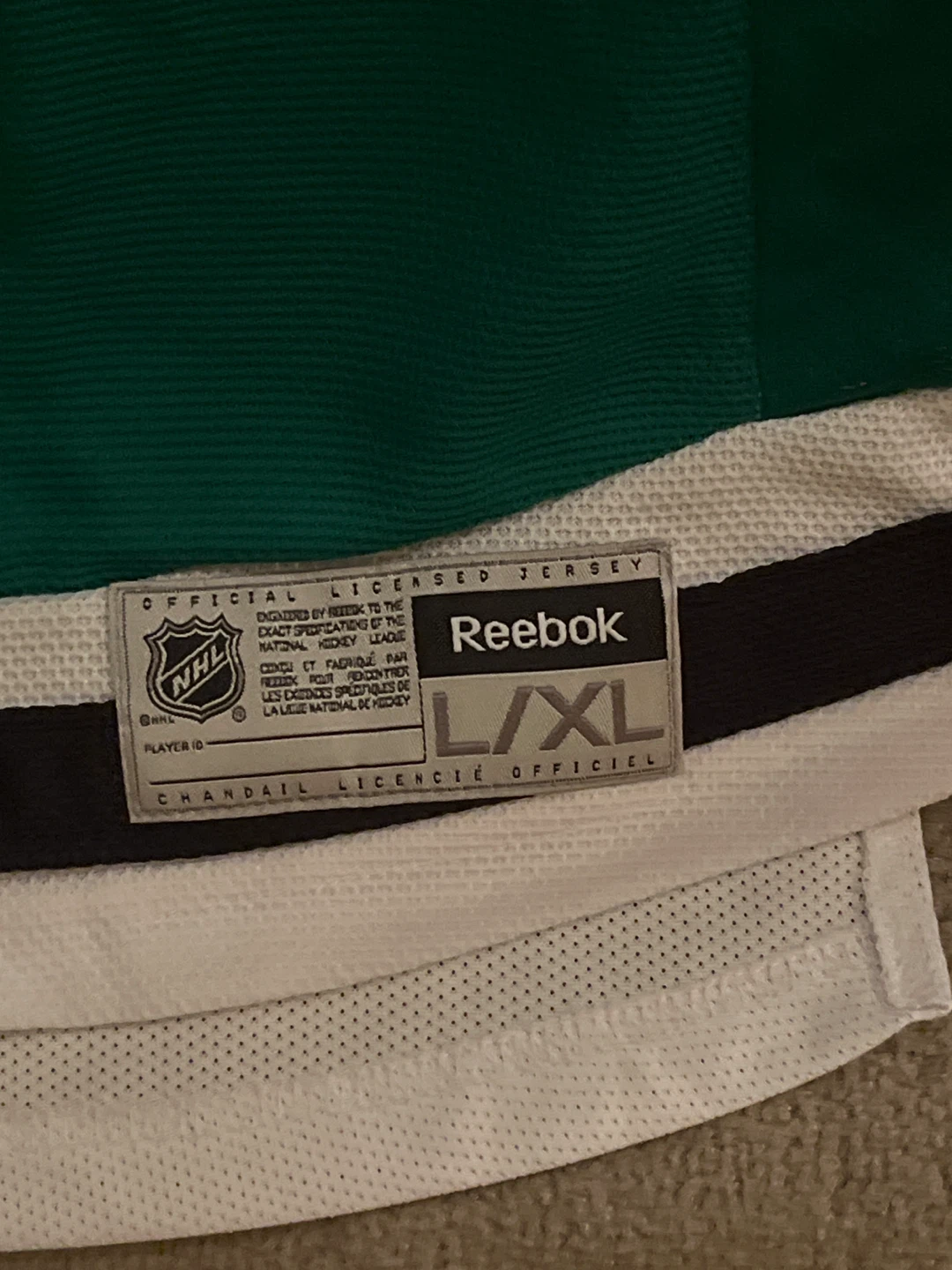 NWT Dallas Stars Reebok Hockey Jersey - Youth L/XL - photo 4
