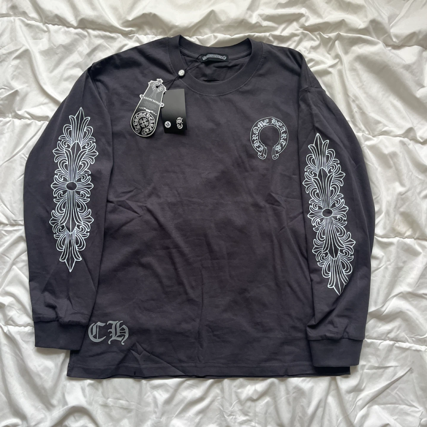 Chrome Hearts Long Sleeve Grey