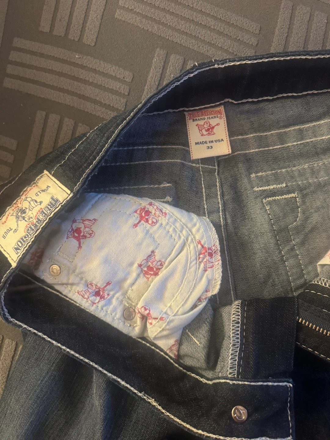 True Religion Brand Jeans Size 33 Boot Cut. - photo 2