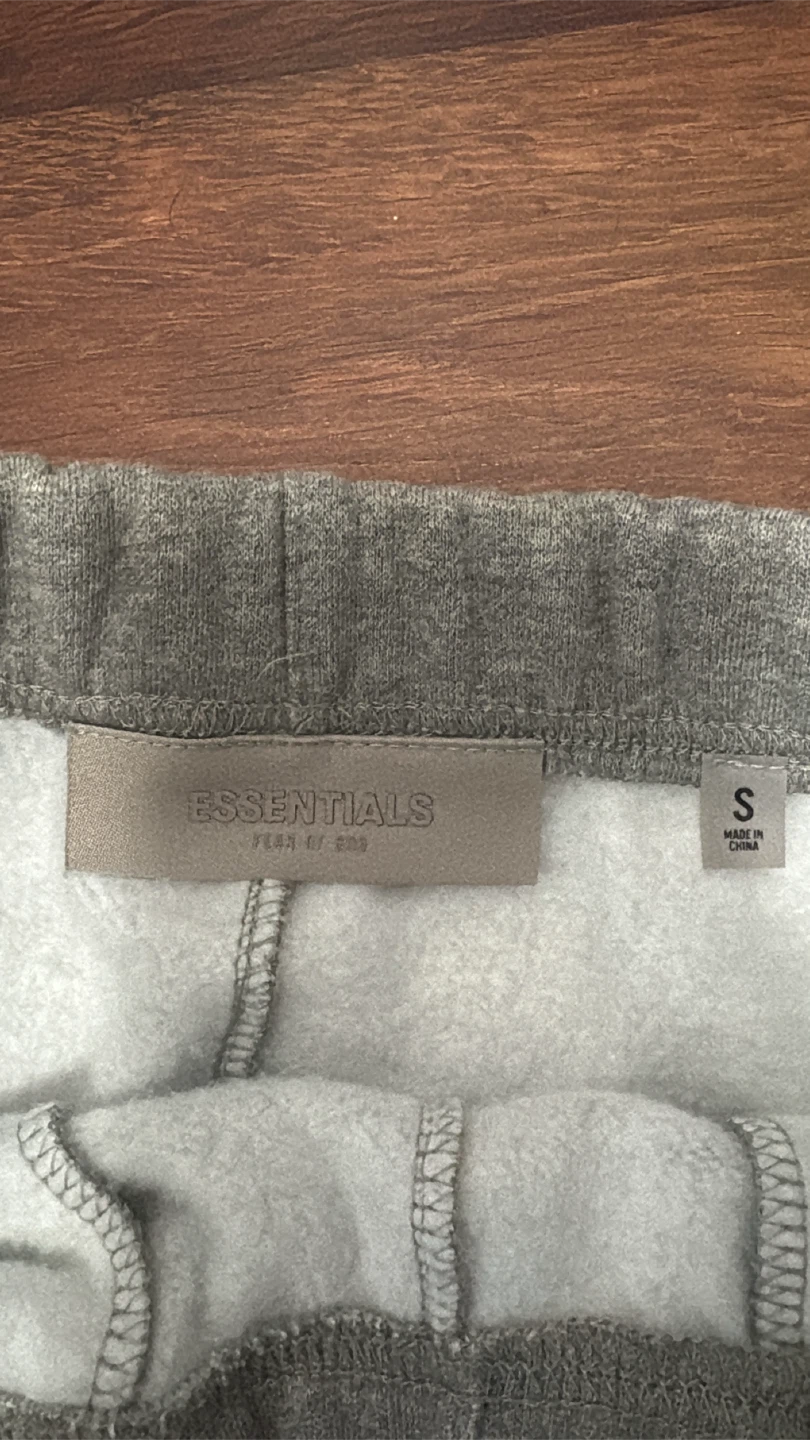 Essentials Fear of God Sweatpants - Grey - photo 4