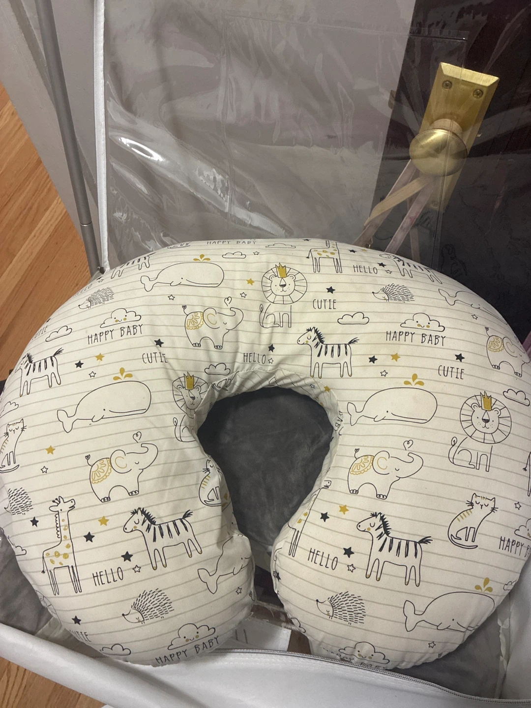 Happy Baby Animal Print Nursing Pillow