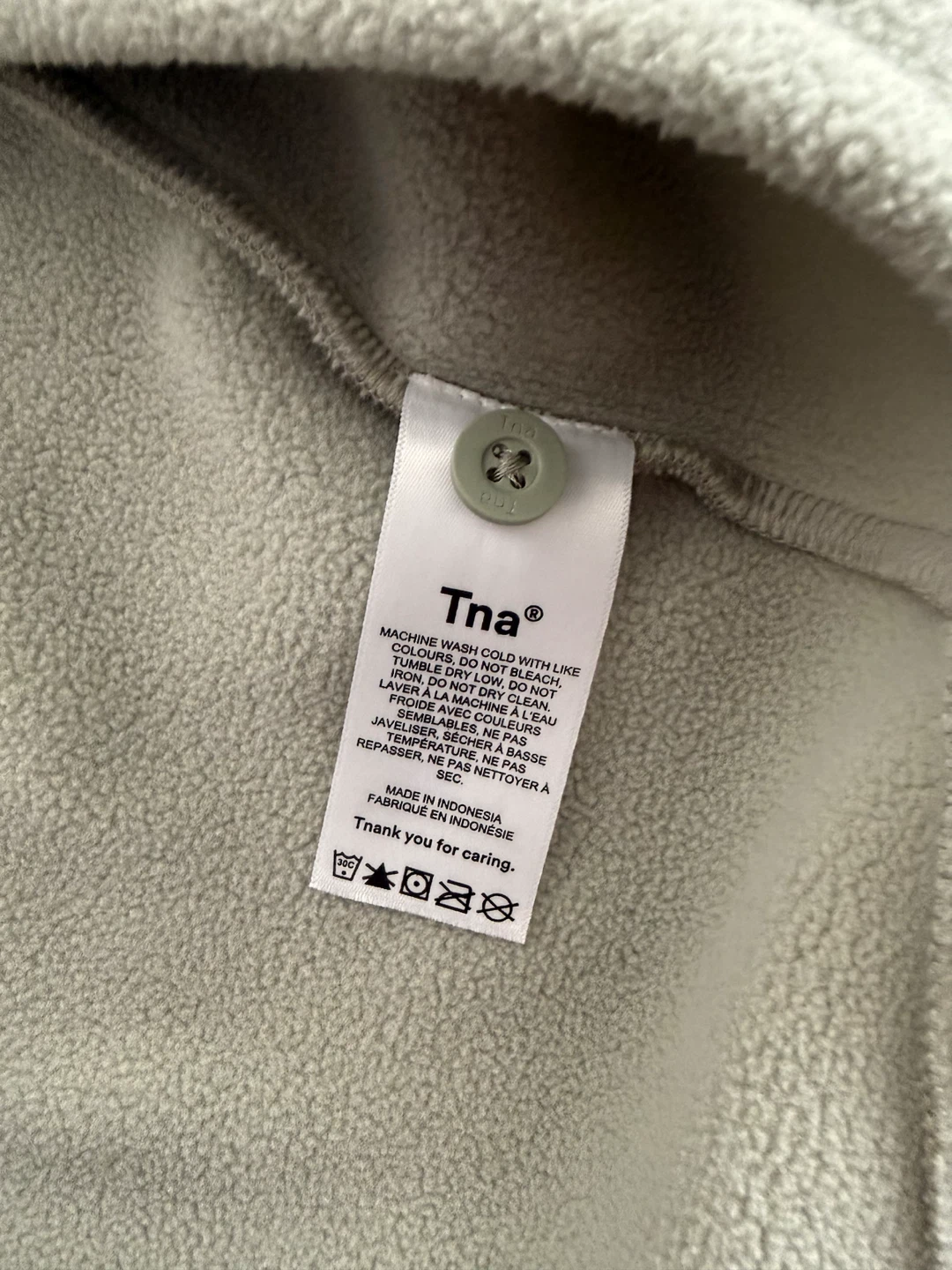 TNA Fleece Button-Up Shirt - photo 3