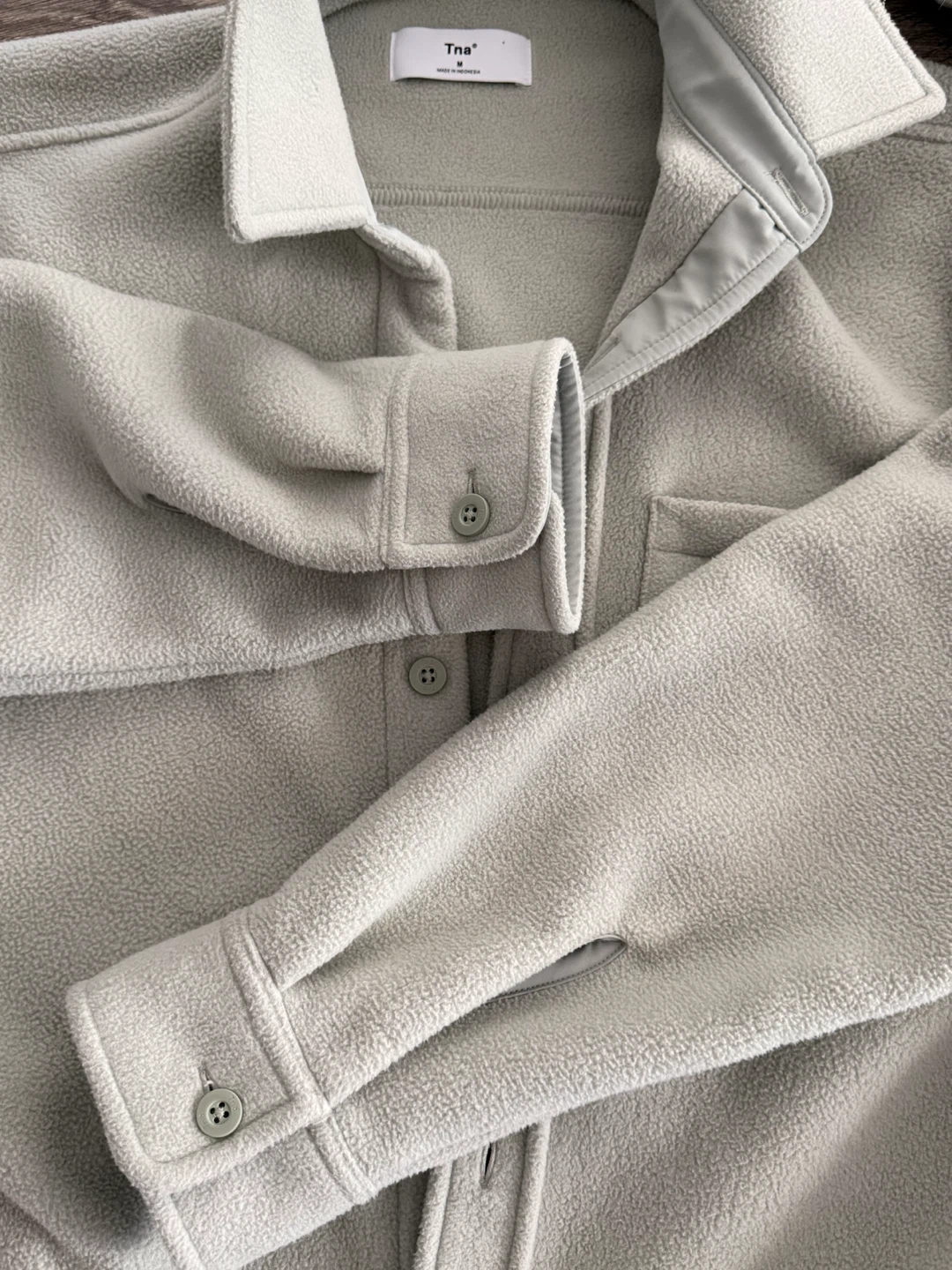 TNA Fleece Button-Up Shirt - photo 5