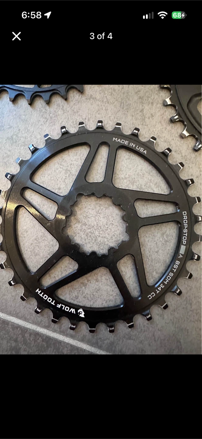 Bicycle MTB 1x Chainrings