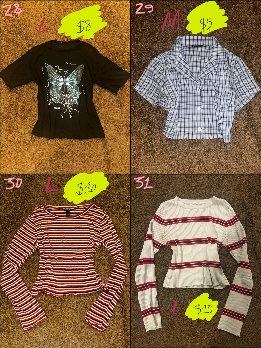 $8 tops (OBO) - photo 4