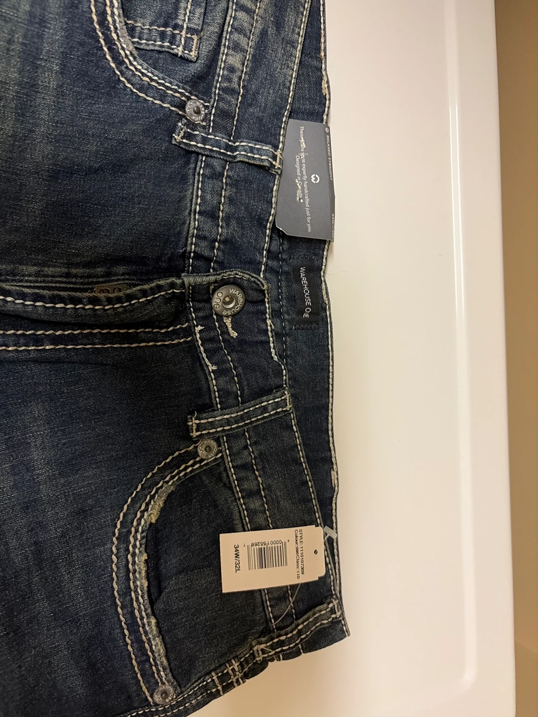 Warehouse One Relaxed Straight Jeans - photo 2