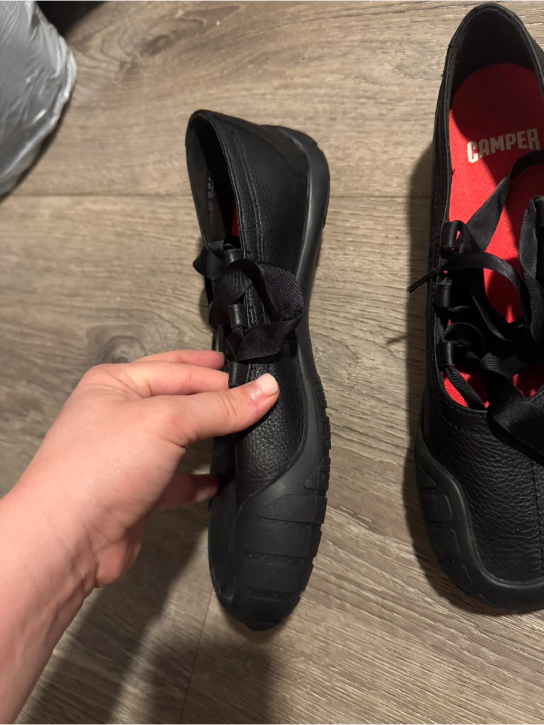 Camper black ribbon sneakers - photo 3