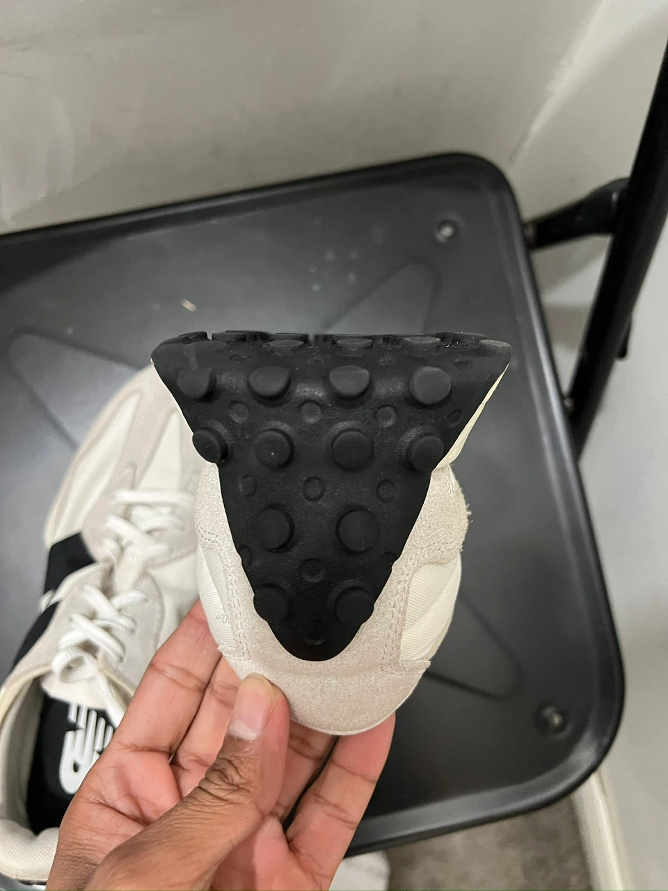 New Balance 327 Sneakers Off-White and Black. Woman 8 - photo 4