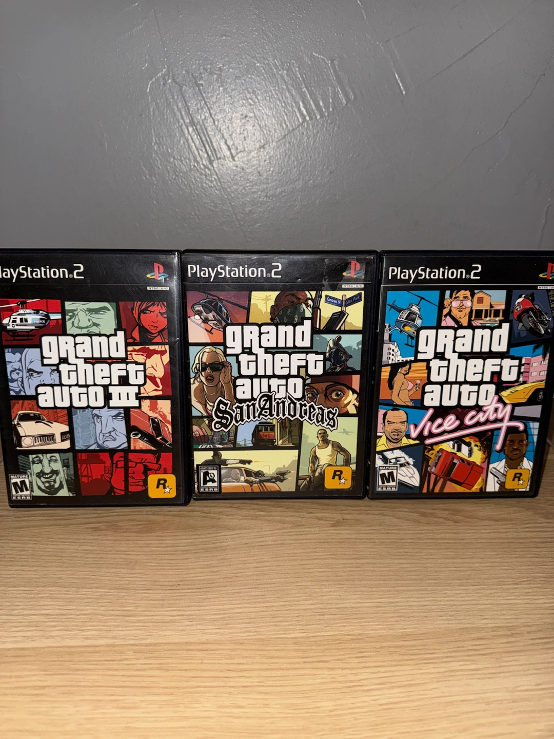 Grand Theft Auto PS2 3-Game Collection