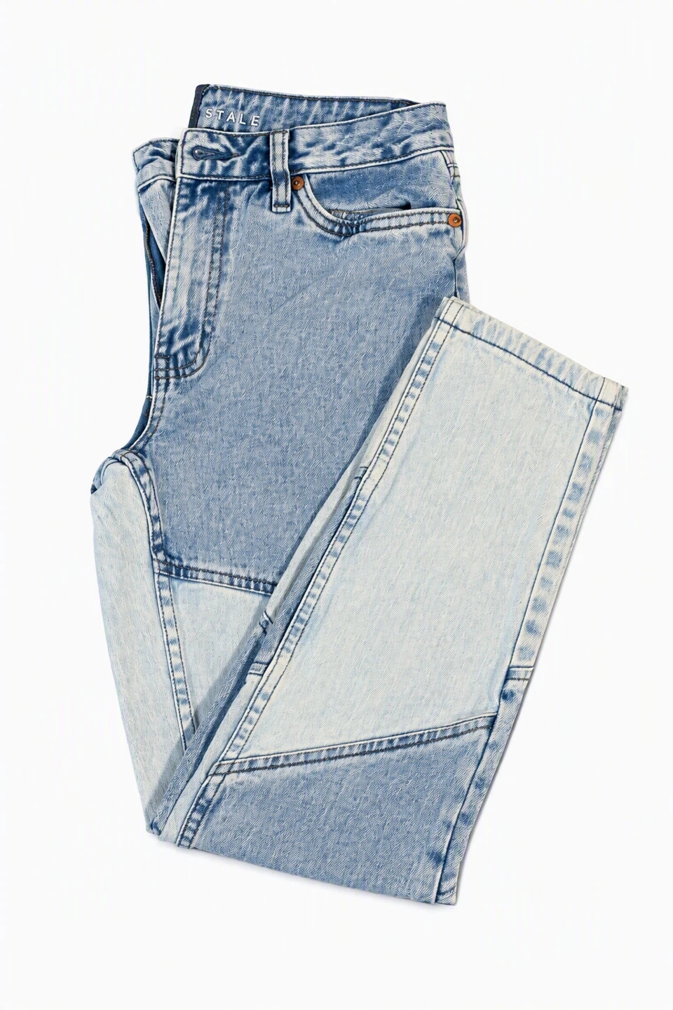 Aeropostale Mom Patchwork Jeans 0