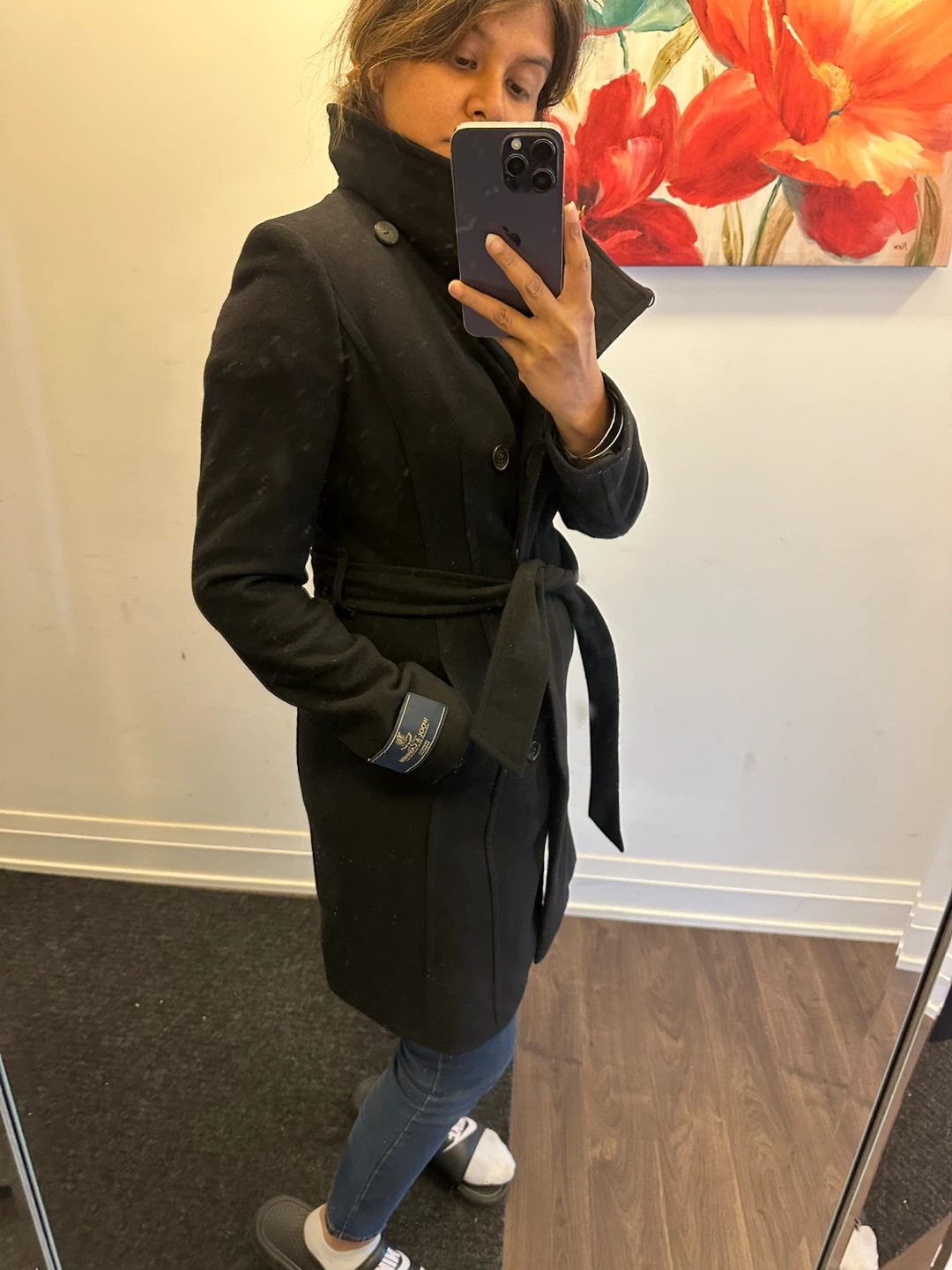 ARITZIA WOOL PEA COAT