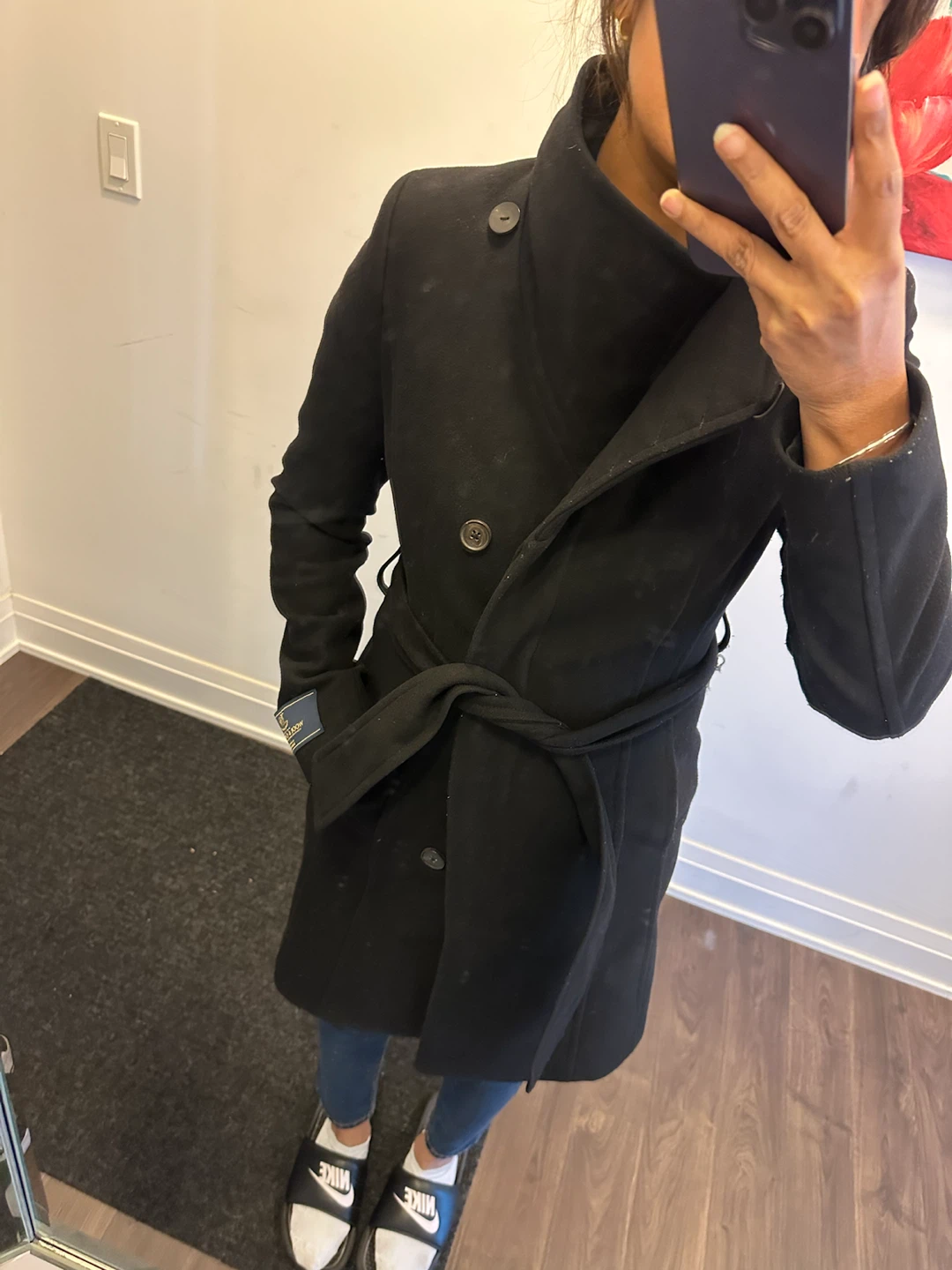 ARITZIA WOOL PEA COAT - photo 2