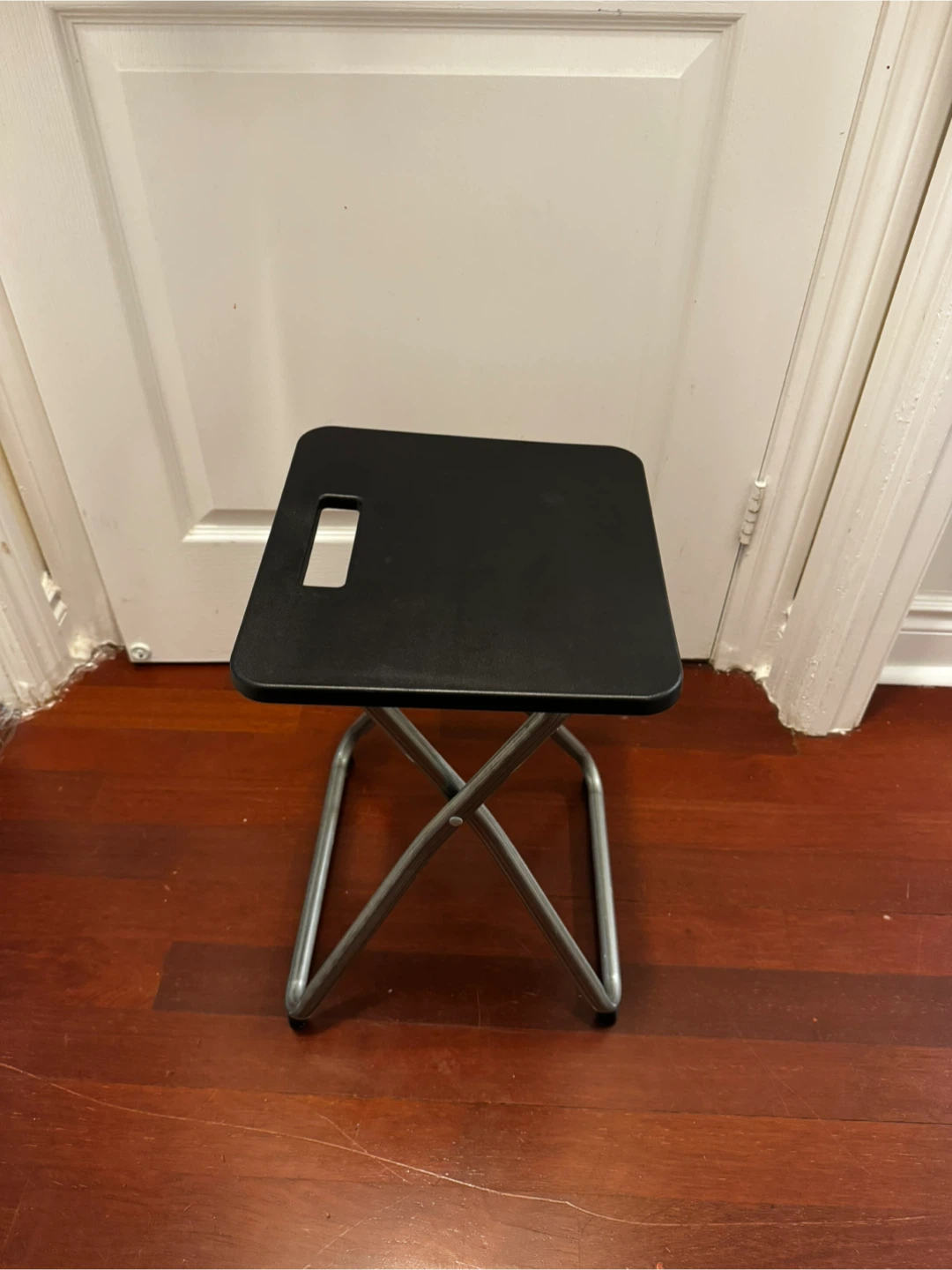 Ikea Black Folding Stool