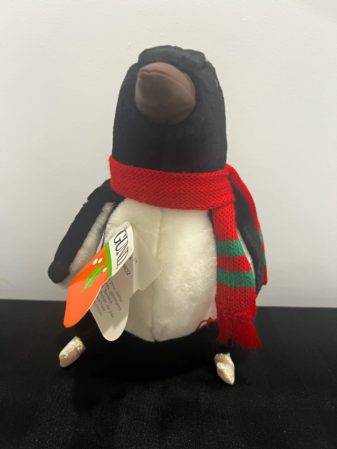 Vintage 1989 Gund Tinsel-Toes Penguin Plush
