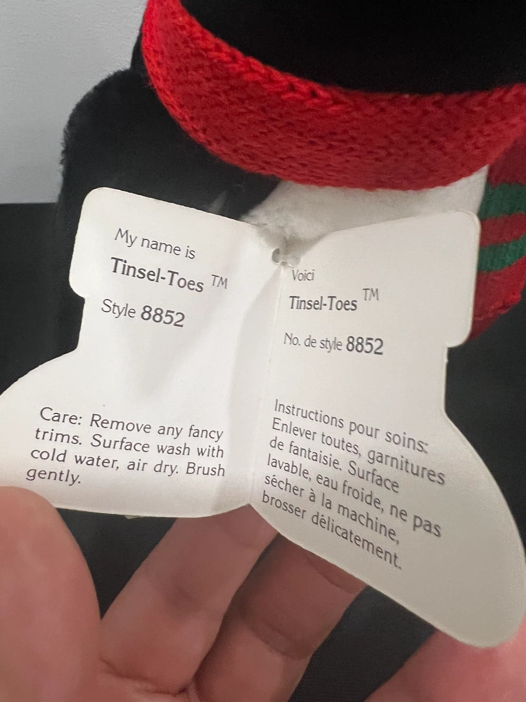 Vintage 1989 Gund Tinsel-Toes Penguin Plush - photo 5