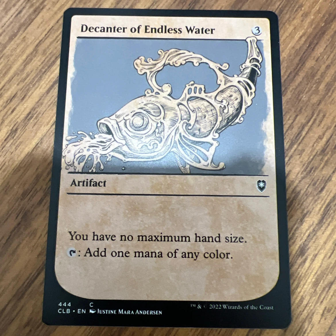 Decanter of Endless Water Magic the Gathering Card