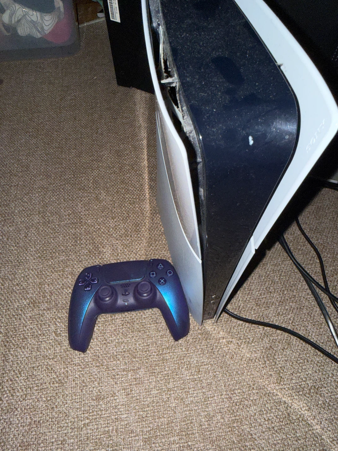 Sony PlayStation 5 Console with Purple Controller