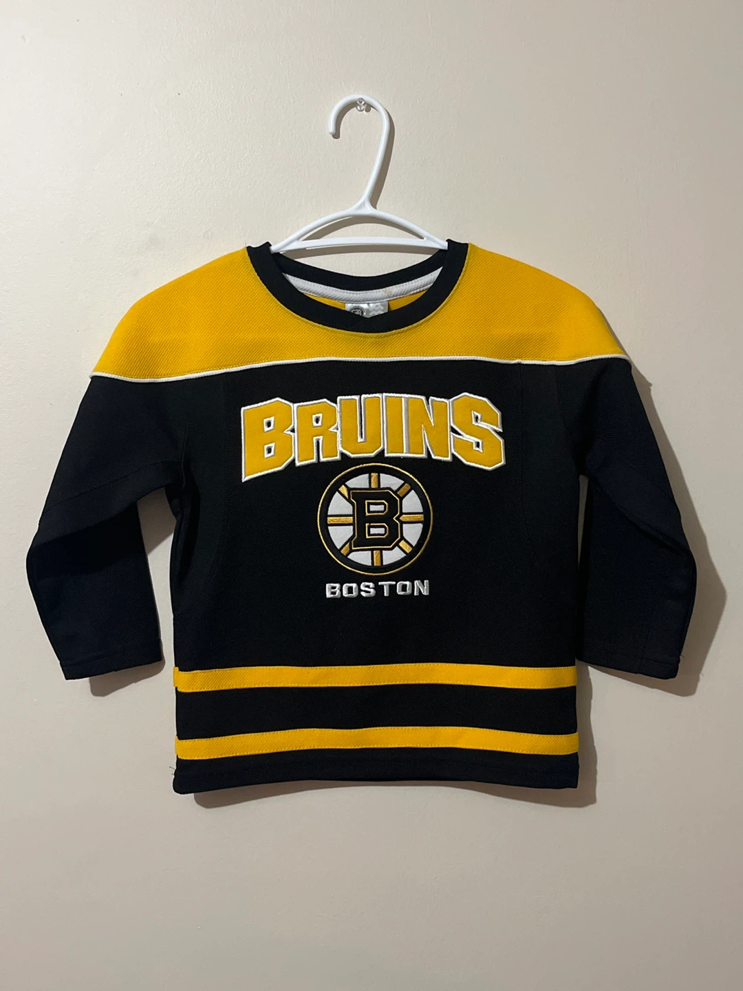 🔥 Rare Vintage Boston Bruins Kids Jersey - Size 5 Brand New 🔥