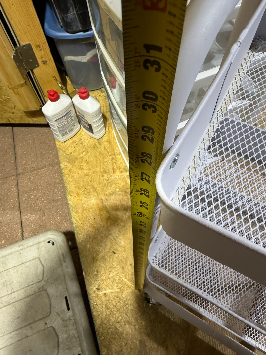 Three-Tier Rolling Utility Cart White - photo 5