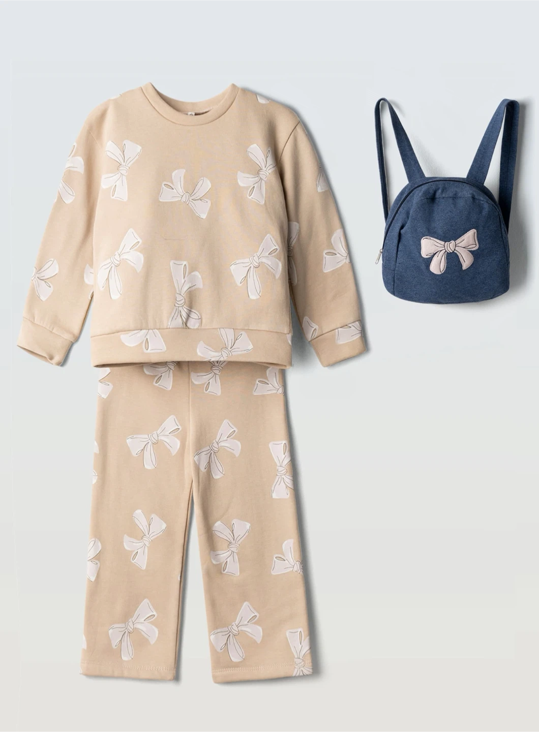 NEW Girls 3-Piece Outfit Set + Bag | Sizes 2–6 Years - photo 2