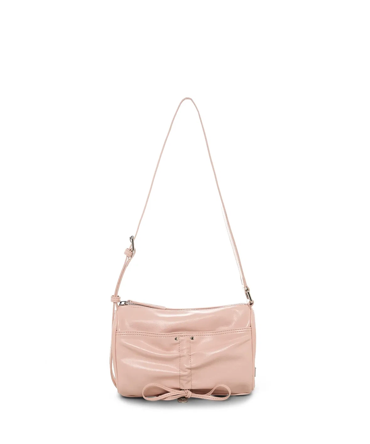 MATIN KIM — FRONT SHIRRING RIBBON MINI BAG 🎀 - photo 2